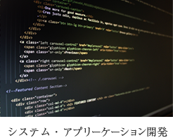 システム・アプリケーション開発事業